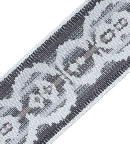 Aspen Ikat Border Trimming by Samuel & Sons River Rock