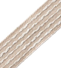 Aspen Slubbed Border Trimming by Samuel & Sons Merino
