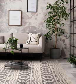 Asiatic Asra rug Black ASRA120170BLAC Black