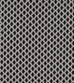 Asscher Fabric by James Hare Asscher Baritone Blue