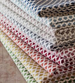Asscher Fabric by James Hare Chai Tea