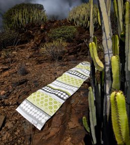 Pappelina Asta Runner rug Lime AS1B745 Lime