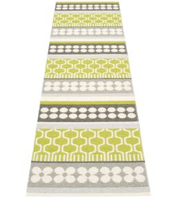 Pappelina Asta Runner rug Lime AS1B745 Lime