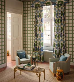 Astana Fabric by Manuel Canovas Rose Indien