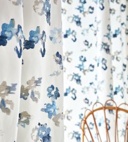Aster Fabric by Villa Nova Sapphire