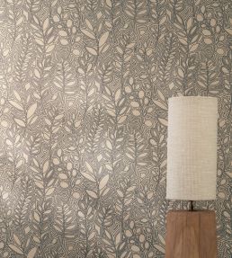 Astragale Wallpaper by Casamance Latte