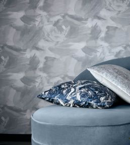 Astratto Wallpaper by Clarke & Clarke Dove