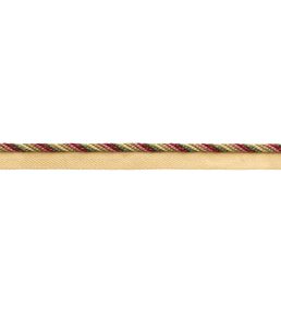Astrid Cord with Tape Trimming by Samuel & sons Framboise