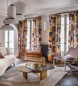 Atelier Sud Fabric by Casamance Bleu/Celadon