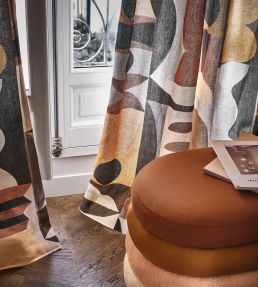 Atelier Sud Fabric by Casamance Bleu/Celadon