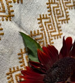 Athenia Fabric by Titley and Marr Amber