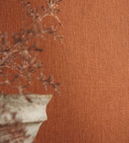 Atmosphere Wallpaper by Casamance Orange Brulee