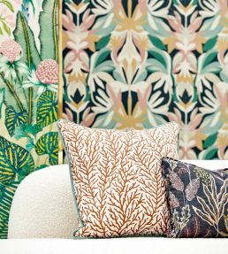 Atoll Fabric by Harlequin Seaglass / Emerald