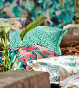 Atoll Fabric by Harlequin Seaglass / Emerald