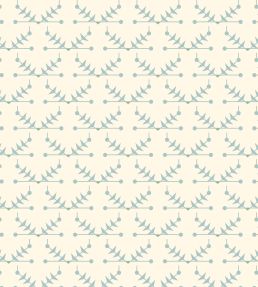 Atomic Trellis Wallpaper by Ottoline Light Blue