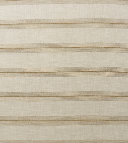 Atrani Stripe Fabric by Andrew Martin Ochre