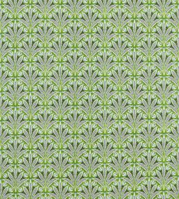 Attingham Fabric by Clarke & Clarke Cobalt/Green
