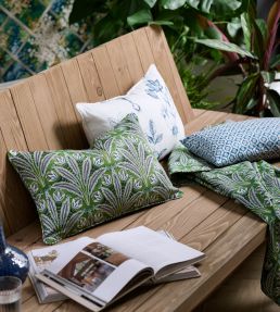 Attingham Fabric by Clarke & Clarke Mineral