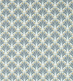 Attingham Fabric by Clarke & Clarke Denim