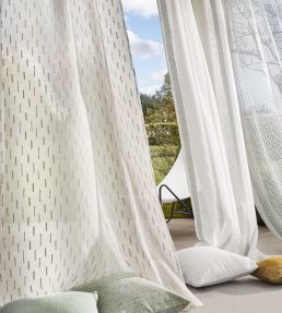 Atuma Fabric by Camengo Blanc