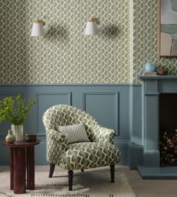 Aubin Wallpaper by Romo Pimento