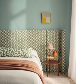 Aubin Fabric by Romo Matcha
