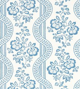 Aubrey Wallpaper by Sanderson Pottery Blue