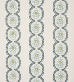 Aubrey Stripe Fabric by Colefax and Fowler Blue