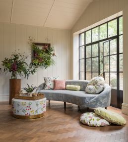 Audette Fabric by Clarke & Clarke Citron