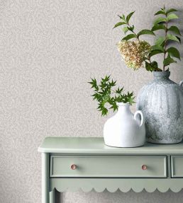 Audley Wallpaper by 1838 Wallcoverings Grey