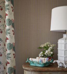 Audrey Grasscloth Wallpaper by Madeaux 08 Indigo