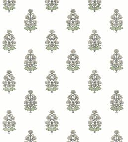 Audrey Wallpaper by Thibaut Beige