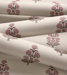 Audrey Wallpaper by Thibaut Spa Blue