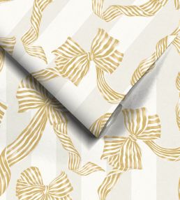 Audrey Wallpaper by Woodchip & Magnolia Toffee Penny