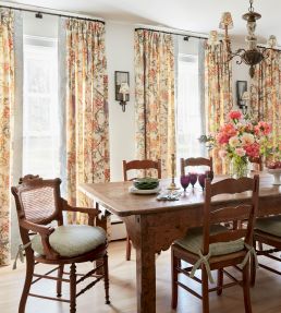 Audubon Garden Fabric by Travers Purple