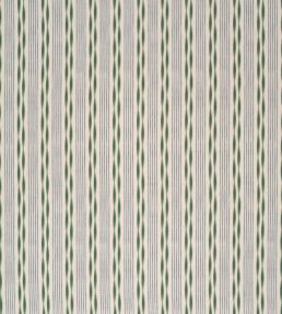 Aura Stripe Fabric by James Hare Blue Green
