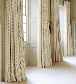Aura Stripe Fabric by James Hare Golden Alfresco