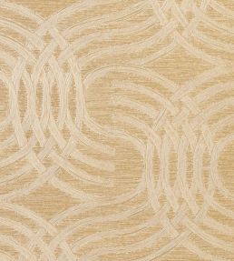 Auraria Wallpaper by Casamance Blanc / Dore