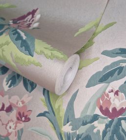 Aurora Wallpaper by 1838 Wallcoverings Moss