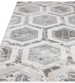 Asiatic Aurora Crystal rug Silver AU12-80150 Silver