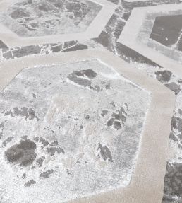 Asiatic Aurora Crystal rug Silver AU12-80150 Silver
