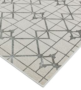Asiatic Aurora Lattice rug Silver AU11-80150 Silver