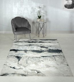 Asiatic Aurora Quartz rug Charcoal AU05-80150 Charcoal