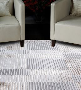 Asiatic Aurora Ripple rug Silver AU14-80150 Silver