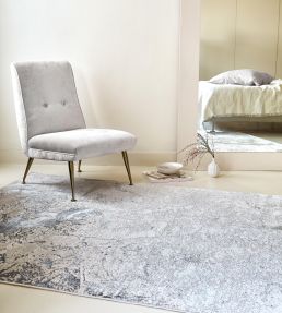 Asiatic Aurora Solar rug Silver AU03-80150 Silver