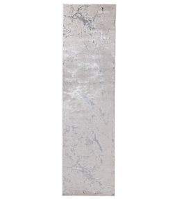 Asiatic Aurora Solar Runner rug Silver AU03-66240 Silver