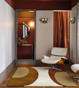Maison Casamance Austin rug Cuivre Ocre TA040101 Cuivre Ocre