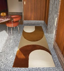 Maison Casamance Austin Runner rug Cuivre Ocre TA040103 Cuivre Ocre