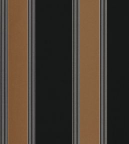 Auteuil Wallpaper by Casamance Noir / Dore