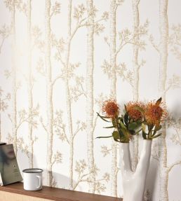 Automne Wallpaper by Caselio Bleu Doux